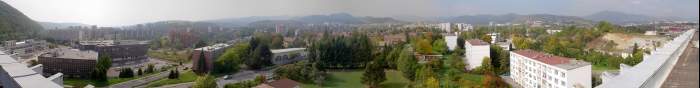 Poh�ad zo strechy Krajsk�ho �radu. Ve�kos� 387 kB.
